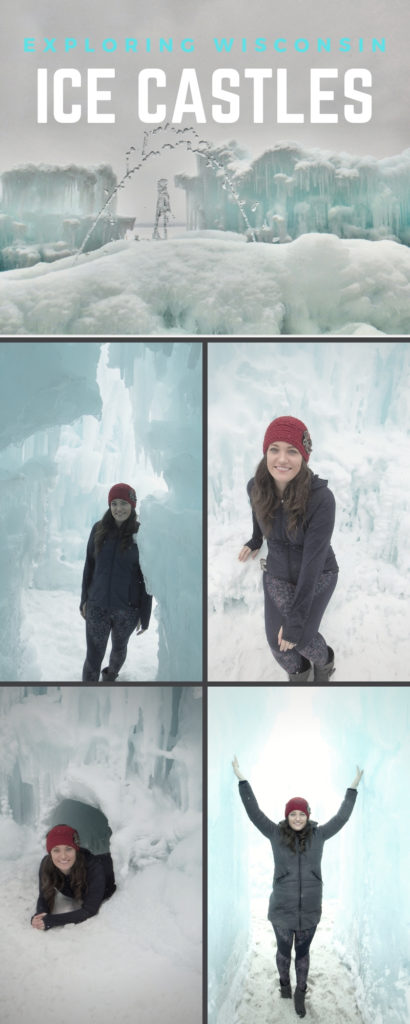 Exploring Wisconsin Ice Castles #lakegeneva #icacastles #wisconsinwinter  #winterwonderland