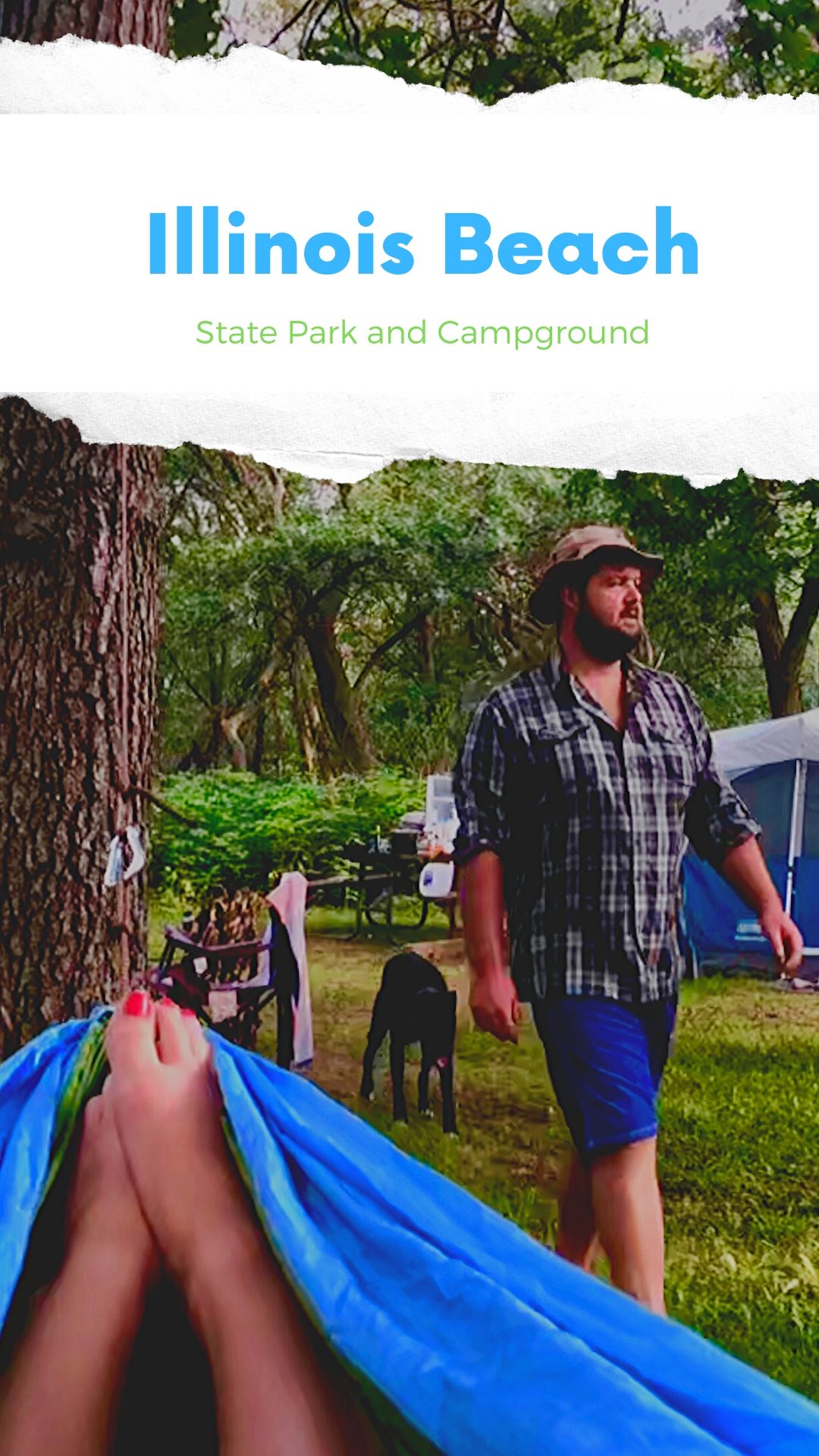 Illinois Beach State Park and Campground - Only an hour North of Chicago and South of Wisconsin -Sandy Lake Michigan Beach - Hiking & Fishing -Pet Friendly #campstateparks #illinoisbeachstatepark #travelIllinois #illinoiscamping